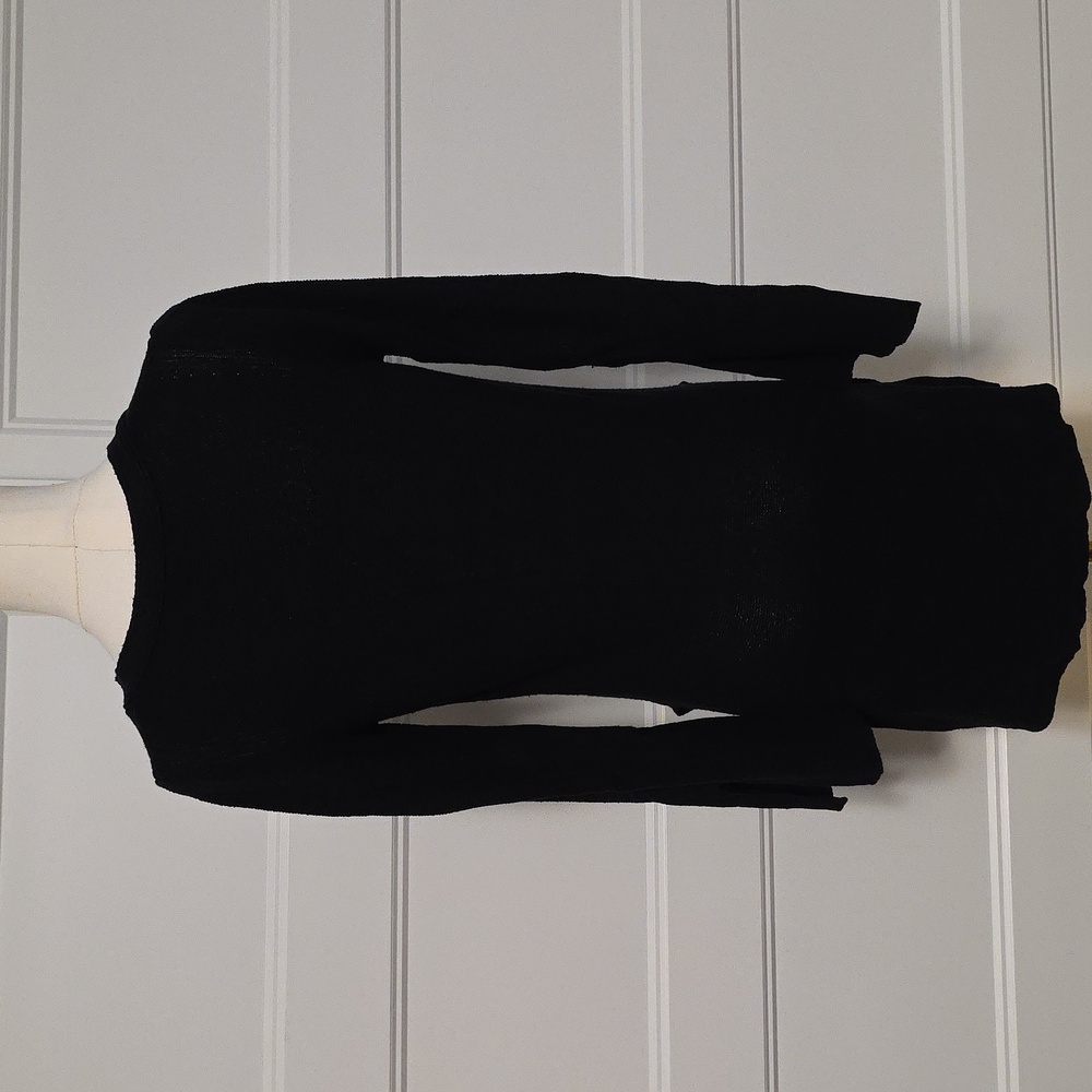 Free People Black Textured Sweater - Picture 5 of 5